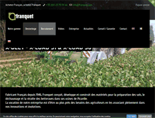 Tablet Screenshot of franquet.com